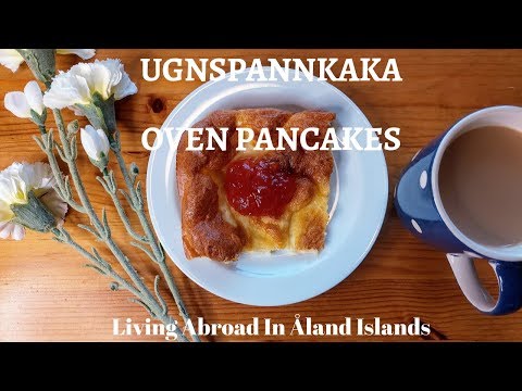 Scandinavian Oven Pancakes- Ugnspannkaka