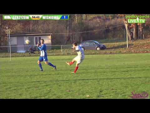 Wisłok Strzyżów - Wisłok Wiśniowa 2-2 [SKRÓT MECZU]