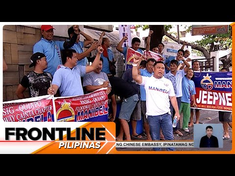 Kilos-protesta laban sa PUV modernization, tinuloy ng MANIBELA Frontline Pilipinas