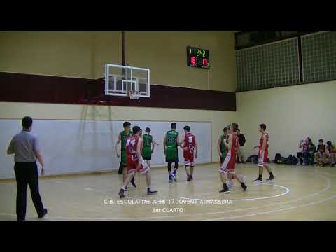 C.B. ESCOLAPIAS A 88-85 JOVENS ALMASSERA
