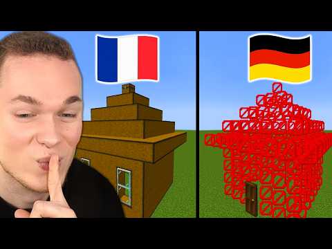 WIE SPIELEN verschiedene LÄNDER Minecraft..?🤔