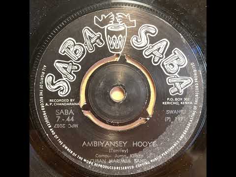 Ambiyansey Hooye - Cuban Marimba Band (1971)