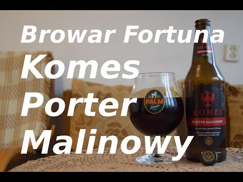 Browar Fortuna Komes Porter Malinowy PL