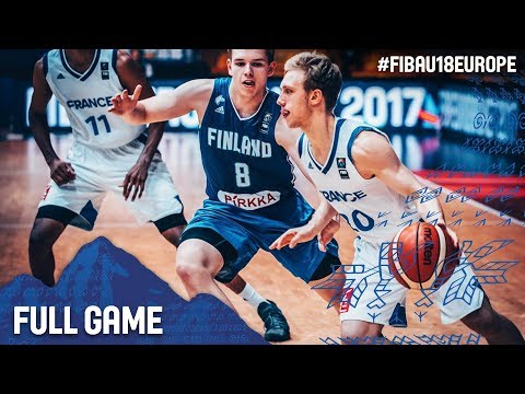 France v Finland - Full Game - Round of 16 - FIBA U18 European Championship 2017