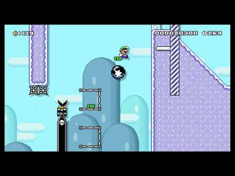 [SMM2] Foxen - Siberian Shell Summit (0.03% Clear Rate)