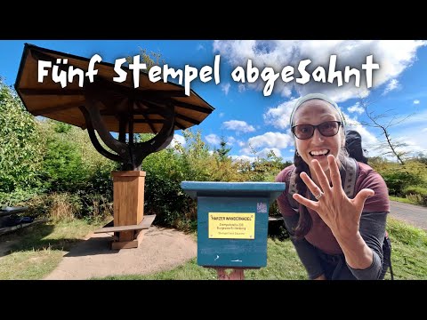 22 Km -Runde zur Harzer Wandernadel ~ HWN 61 ~ 180 ~ 181  ~ 182 ~ 199