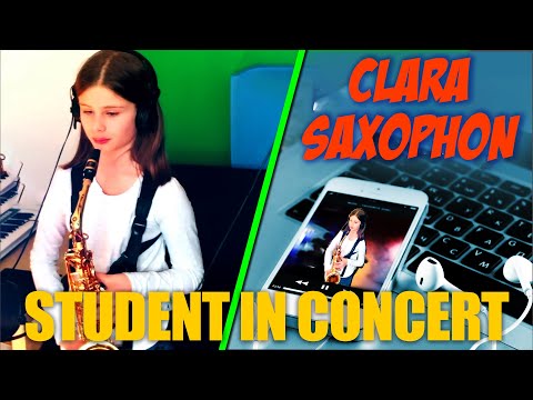 Student In Concert | Clara |Saxophon | Musikschule Unteres Remstal