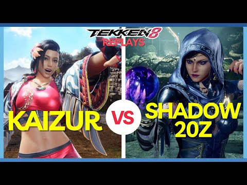 Tekken 8 💪 Shadow 20z (Rank#1Zafina) Vs Kaizur (Azucena) 💪Tekken 8 Replays