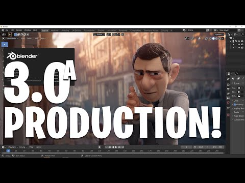 BLENDER 3.0 - Production Management!