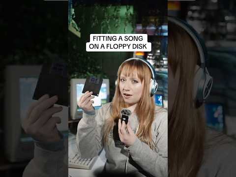 How bad must a song sound to fit on a floppy disk?