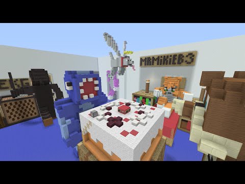 Minecraft Xbox - Stampy's Bedroom Hunger Games - NO WEAPON!!!
