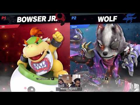 EMP | Splitbreed (Bowser Jr.) vs. EMP | Bashmo_4 (Wolf) - Winners Round 2 - OSUW#4