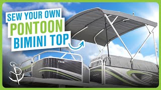 Make Your Own Pontoon Bimini Top - 4-Bow on a Square Frame