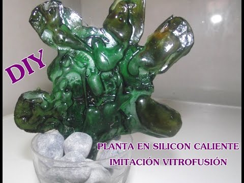 Plantas en imitación Vitrofusión