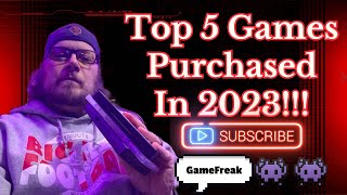Top 5 Games Purchased In 2023 #gaming #videogames #review