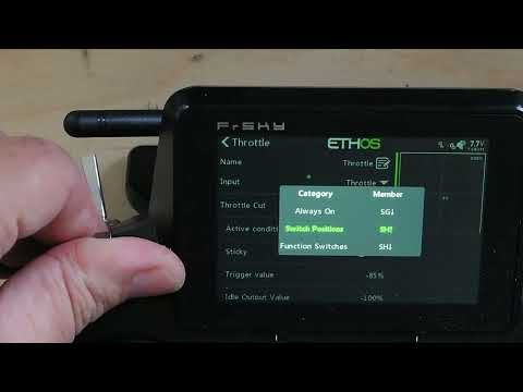 ETHOS Tech Tip 6 - Throttle Cut for Glow Engines