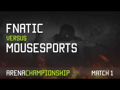 Fnatic vs. Mousesports Game 1 - Grand Final - Arena Championship