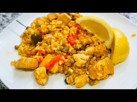 Paella de pollo | Receta típica española