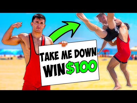 Take Me Down, Win $100 vs Strangers (Venice Beach)
