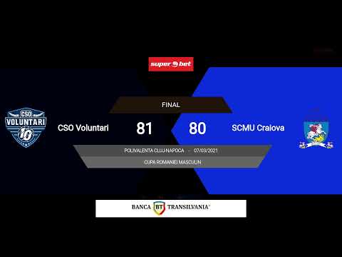 FINAL 8 Cupa României 2021: CSO Voluntari  - SCM U Craiova