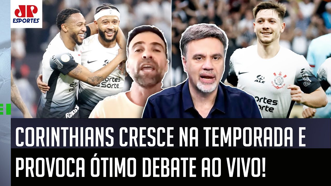 "EU CONFESSO! Eu tô COMEÇANDO A ACHAR que o Corinthians pode..." OLHA esse DEBATE!