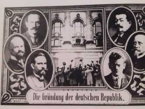Scheidemann ruft die Republik aus