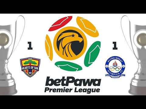 ACCRA HEARTS OF OAK 1 - 1 GREAT OLYMPICS ~ Match Highlights | GPL ~ WK2 |  Konadu Yiadom again! ⚽💥
