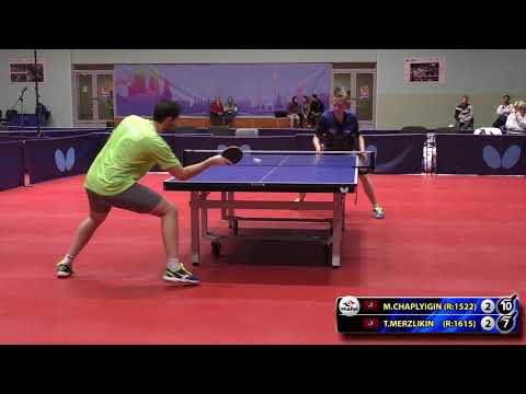 4.CHAPLYGIN - MERZLIKIN #RUSSIAN #Championships #tabletennis #настольныйтеннис