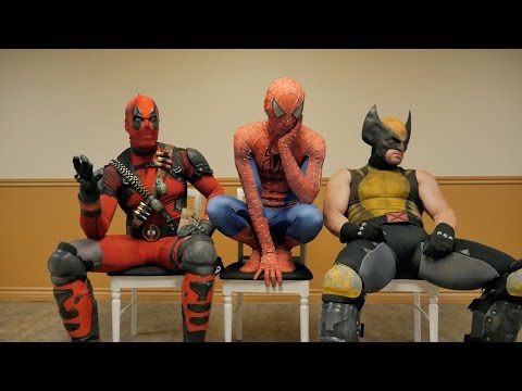 Superhrdinská čekárna: Deadpool, Spider-Man a Wolverine