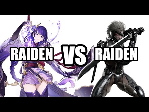 Genshin Raiden vs Metal Gear Raiden