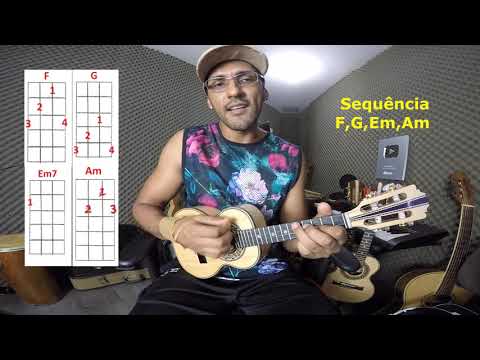 Fácil 4 Acordes - APAIXONADINHA - Marília Mendonça e Léo Santana - Versão Pagode