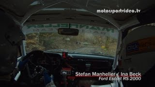 preview picture of video 'Manheller Ford Escort Rallye Kempenich'