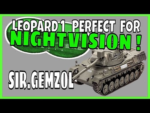 🔥ArmoredWarfare: Leopard 1 Perfect in Nightvision by Sir.Gemzol