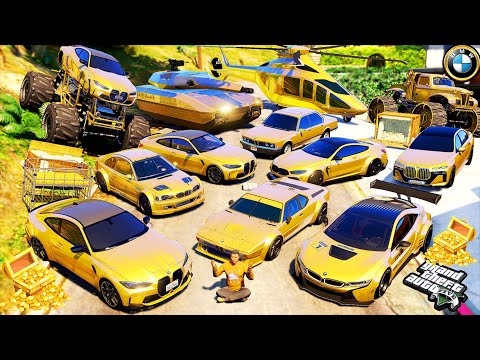 Franklin Steal Billionaire BMW Golden 2026 Cars