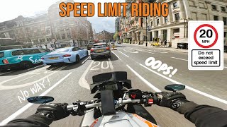 Doing The Speed Limit In London