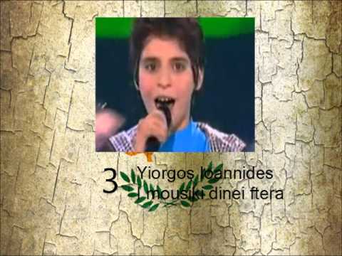 JESC Cyprus top 6 2003 - 2009