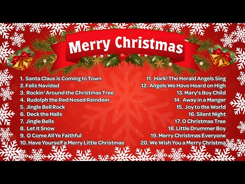 Top 50 Christmas Songs and Carols 🎄 Best Christmas Music Playlist