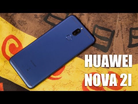 Обзор Huawei NOVA 2i (RNE-L21, aurora blue)