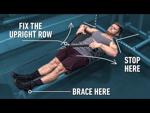 How To Fix The Upright Row: Avoid Shoulder Pain &amp; Maximize Growth