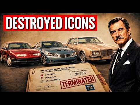 How GM MURDERED 8 Iconic American Brands — Pontiac, Oldsmobile, Saturn, Hummer, Mercury