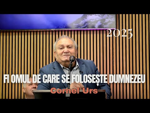 Cornel Urs -❗️Be the Man God Uses...