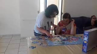 Terapia occupazionale con il gioco del puzzle - 5 giugno 2018