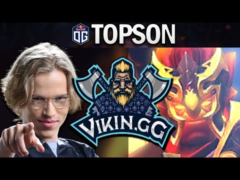 OG.TOPSON EMBER SPIRIT VS VIKIN GG - DOTA 2 7.28 GAMEPLAY