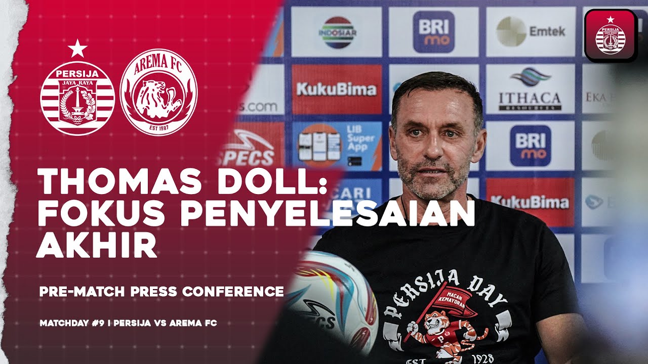 Thomas Doll: Fokus Penyelesaian Akhir & Ingin Kembalikan Ritme Permainan Persija | Press Conference