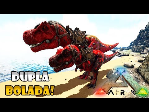 DOMAMOS UM ETERNAL REX E UM ALPHA REX!! - ARK SURVIVAL EVOLVED: ETERNAL T2 ◄BaconsExtreme► #08