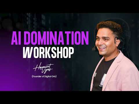 AI Domination Workshop Ad