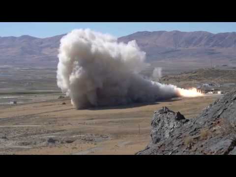 GEM 63 Rocket Motor QM-1 Static Test