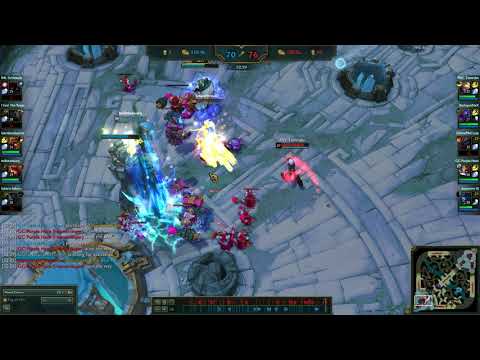 League of Legends Arcane Comet bug - Possibly because of hourglass?