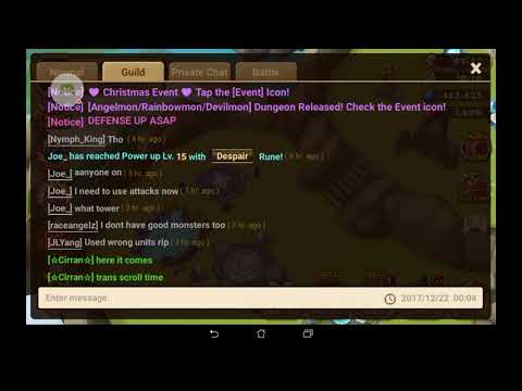 Summoners War Christmas Transcendence Scroll