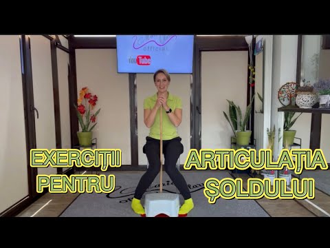 SENIORI/Exerciții pentru ȘOLD pe scaun/Artroza/Coxatroza/Osteoporoza/Hip joint on the chair/SENIORS